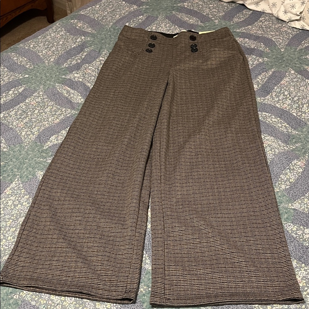 Max Studio Brown Wide Leg Pants